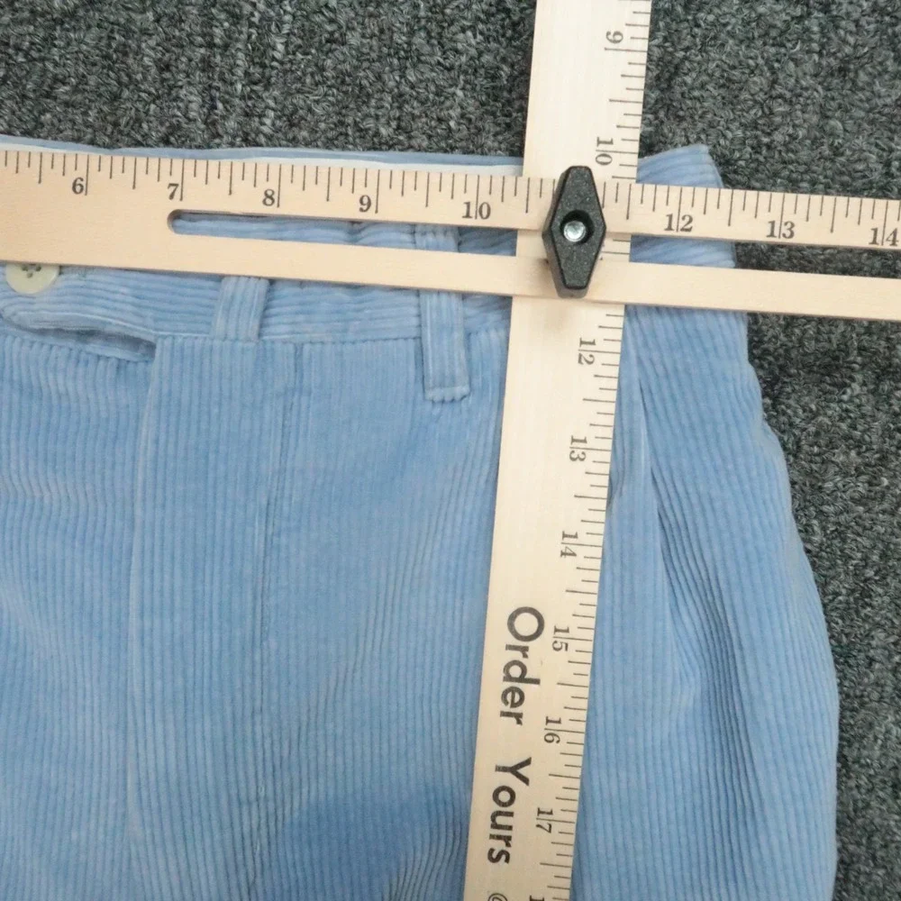 Frank‎ Namani Pants Mens 25x32 Blue Cashmere Blend Corduroy